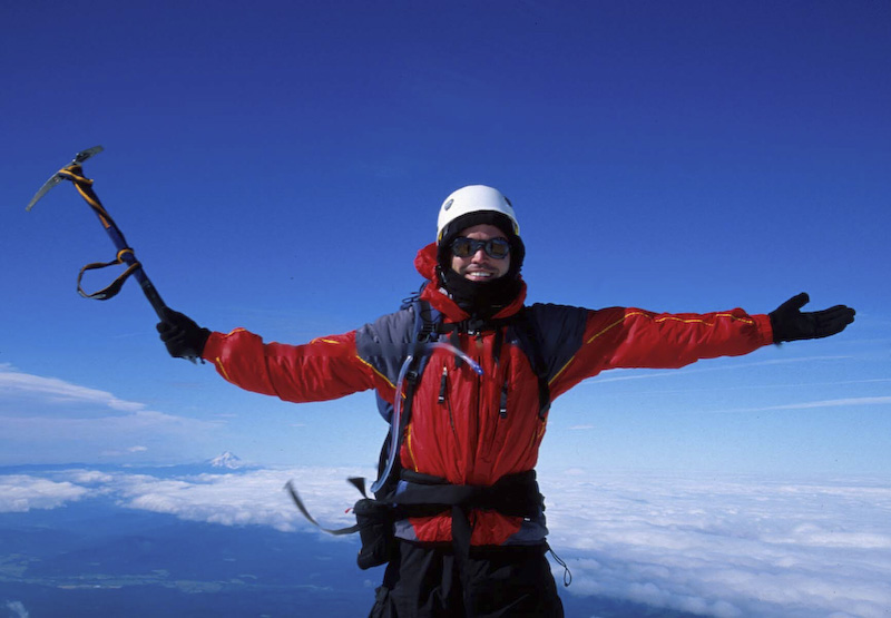 Me On The Summit Of Mount Adams